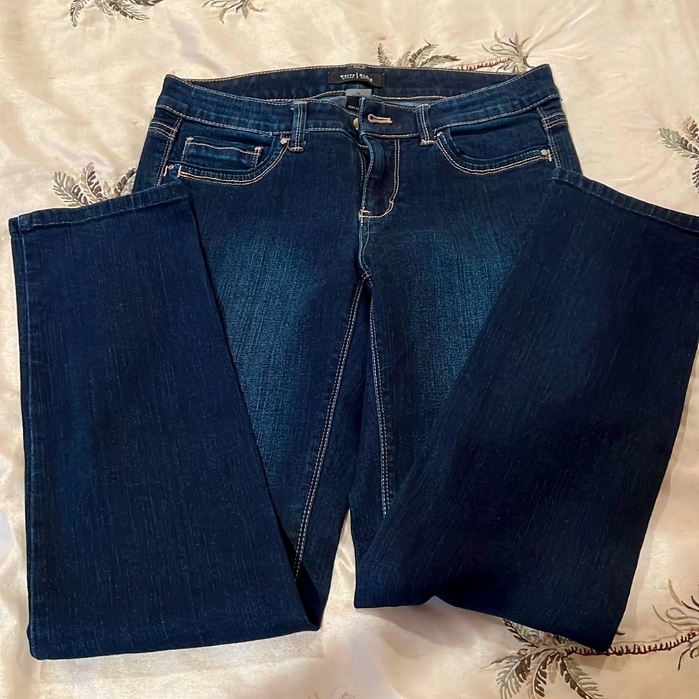 WHBM slim ankle jeans
